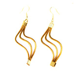 Black Jacaranda earrings