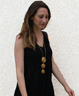 COLLIER TERRA - Açai bijoux or végétal