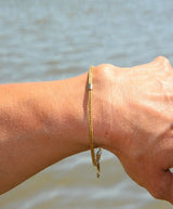 BRACELET ACEROLA - Açai bijoux or végétal